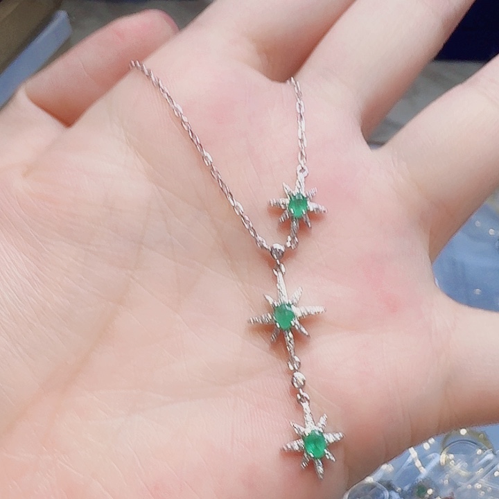 吊坠925银合成立方氧化锆