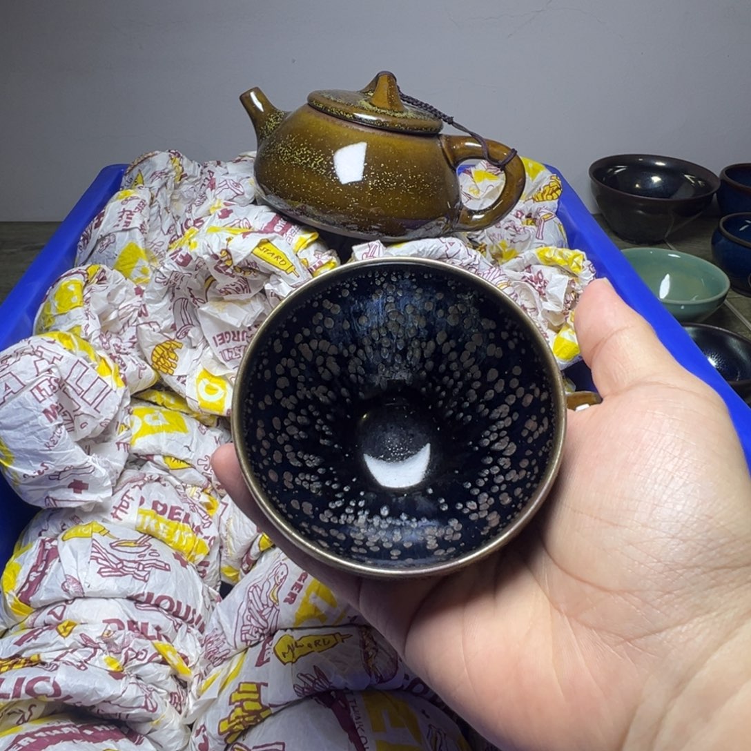 茶盏建阳建盏喝茶主人杯