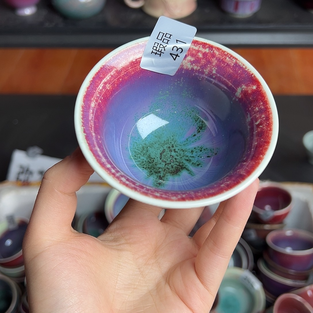 摆件陶窑口自销原矿钧瓷