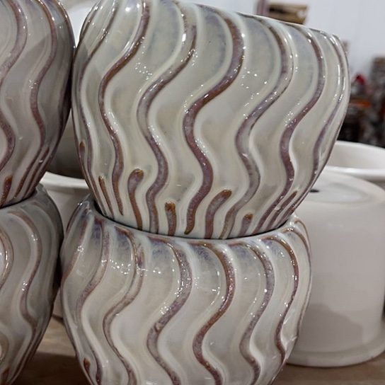 多肉绿植陶瓷花盆9.9包邮，有孔