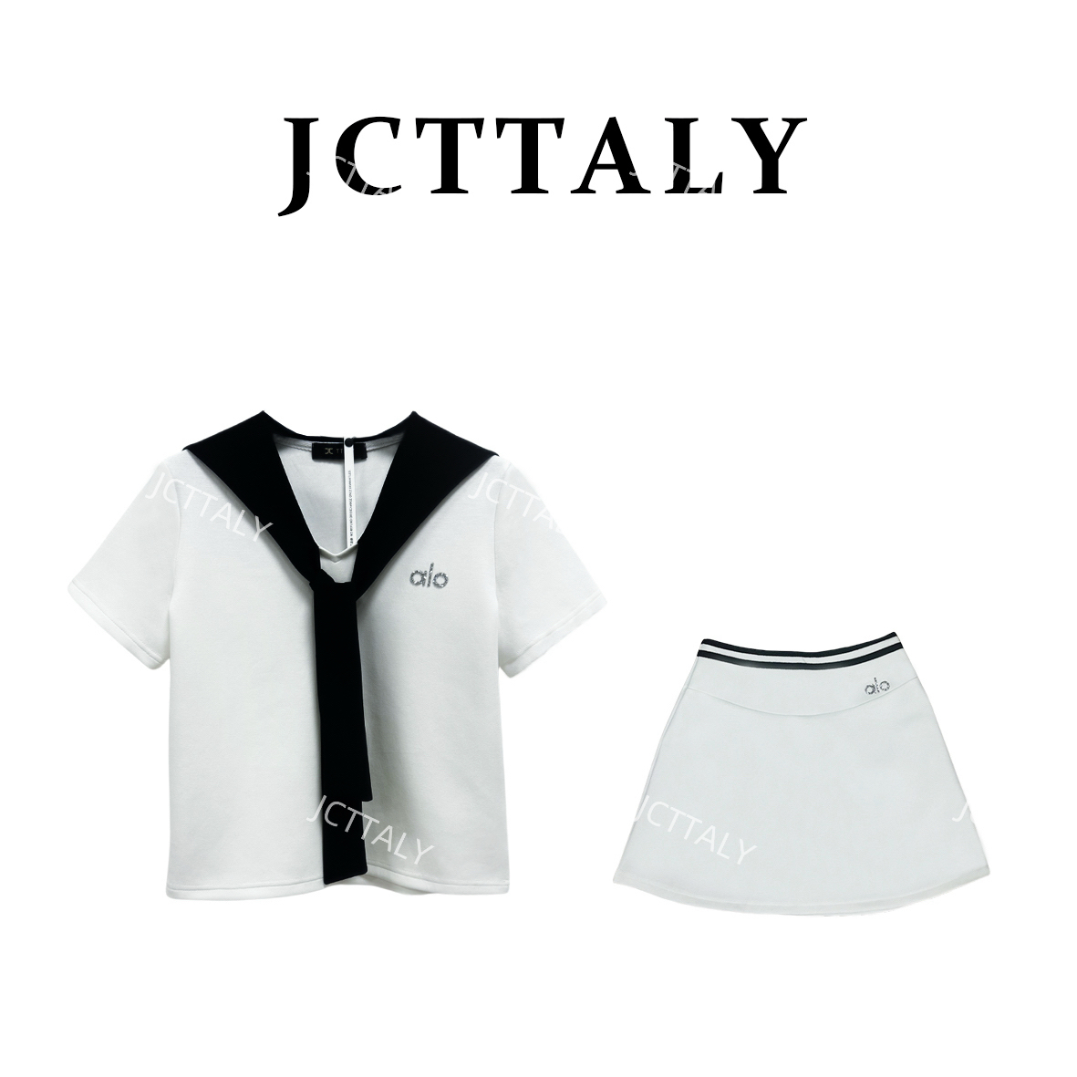 【宠粉价】减龄系列>宽松版夏季透气T恤短裙休闲套装NH-A419