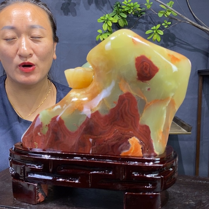 石材精品古青石摆件