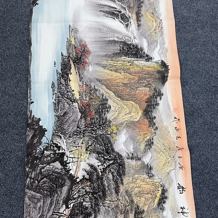 国画手绘国画作品