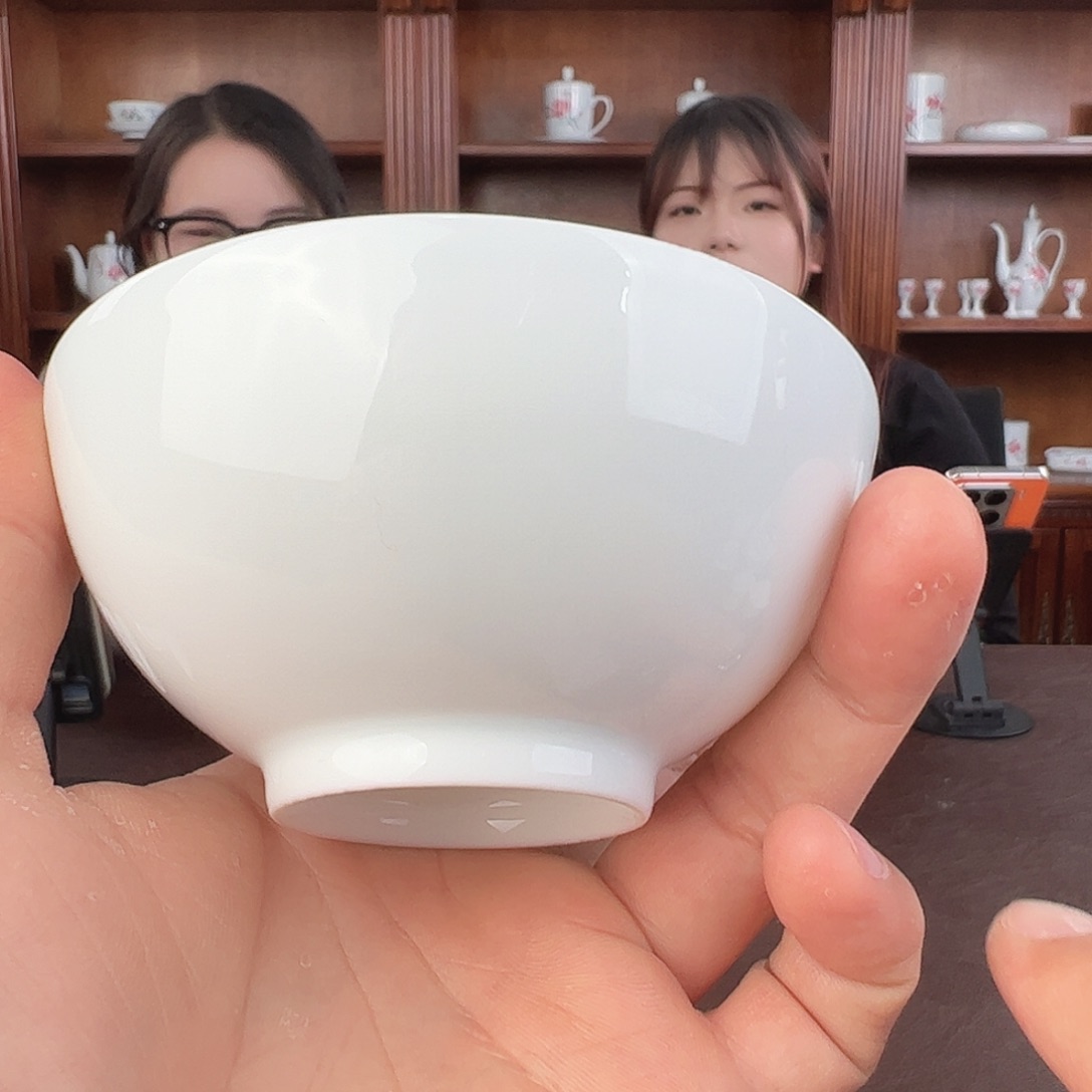 瓷素胎普洱杯福利款