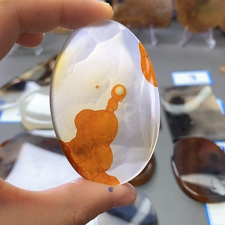 玛瑙/玉髓未镶嵌珠宝半成品