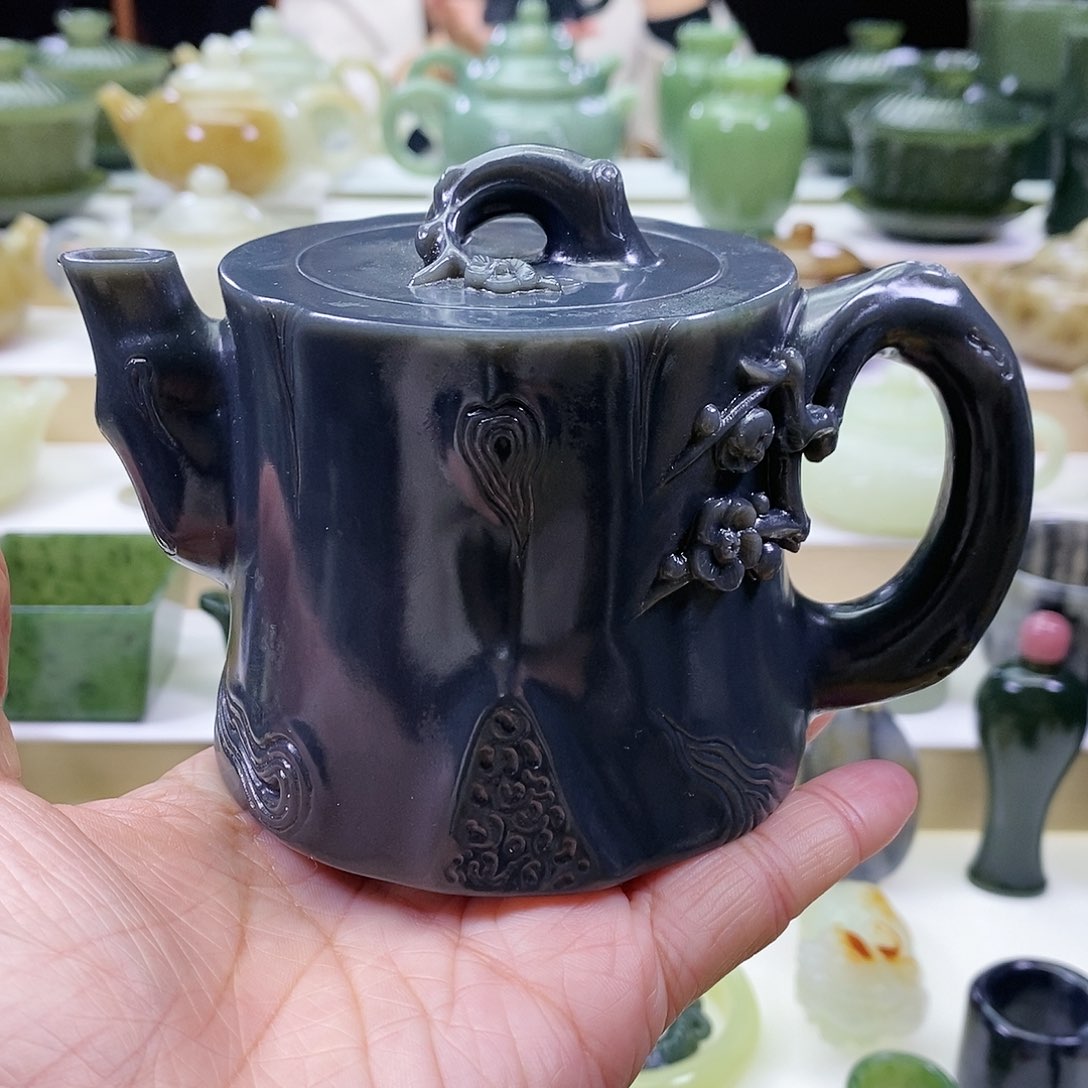 和田玉茶壶未镶嵌