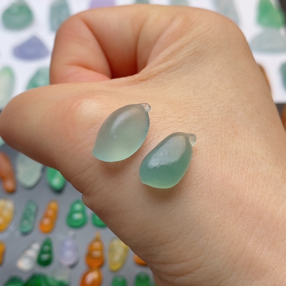 定制翡翠未镶嵌瓜