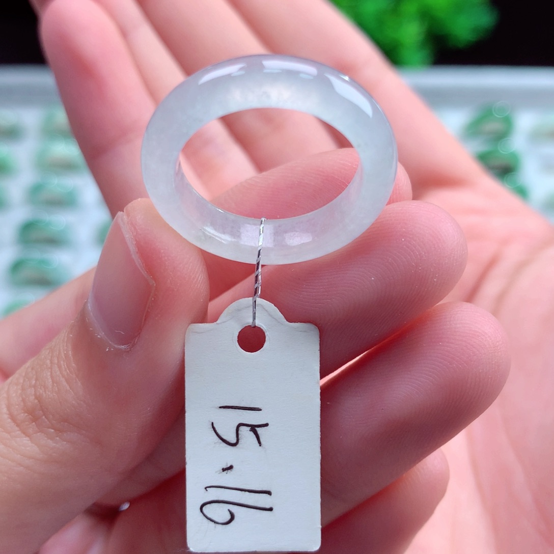 未镶嵌戒指翡翠?***?天然