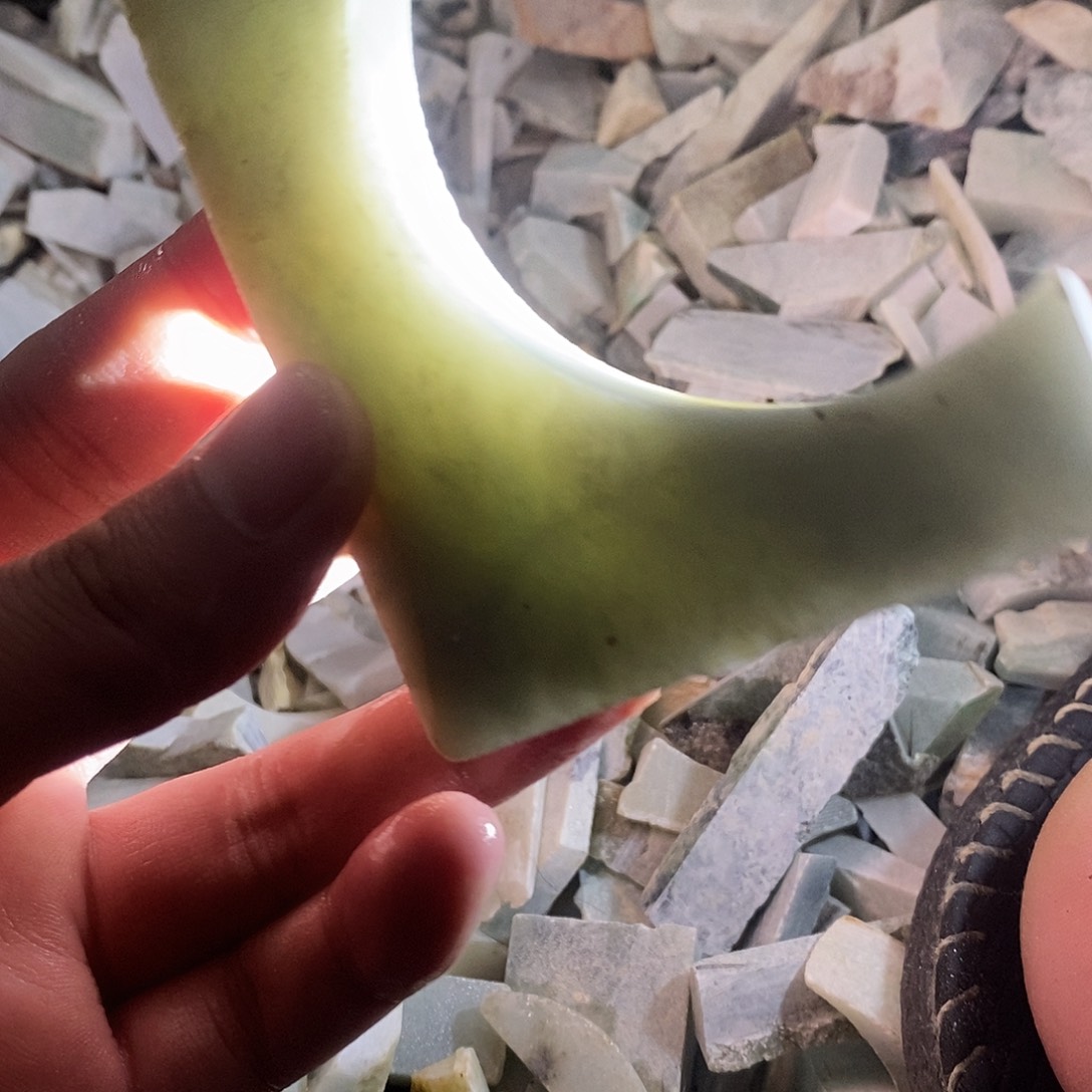 翡翠散珠天然缅甸翡翠a货44