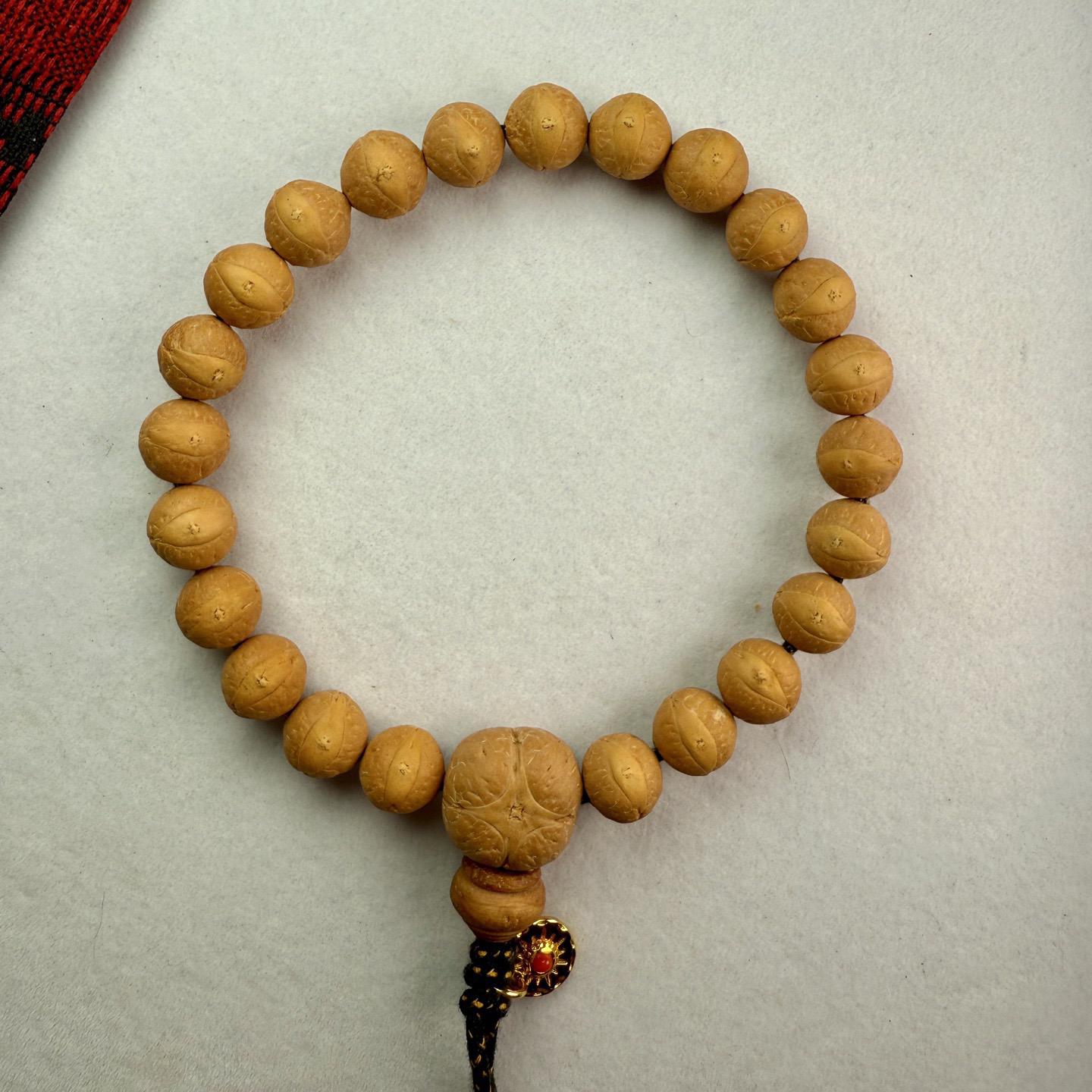 85凤眼菩提干剥皮籽10.5mm手串