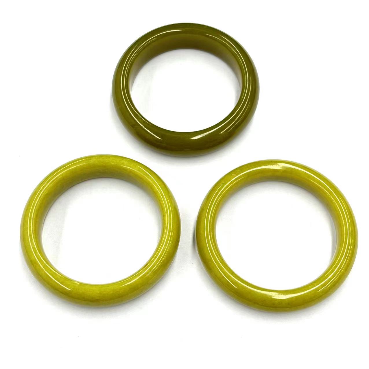 s1376-美人条满色甘文草岫玉手镯-多样性只发一件-赠礼盒