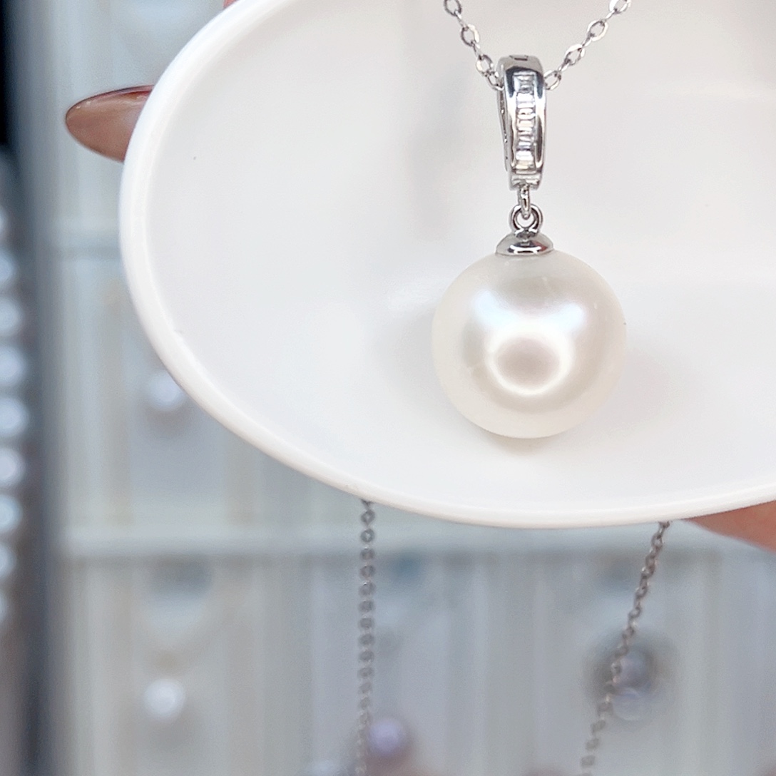 吊坠(赠链)淡水珍珠合金