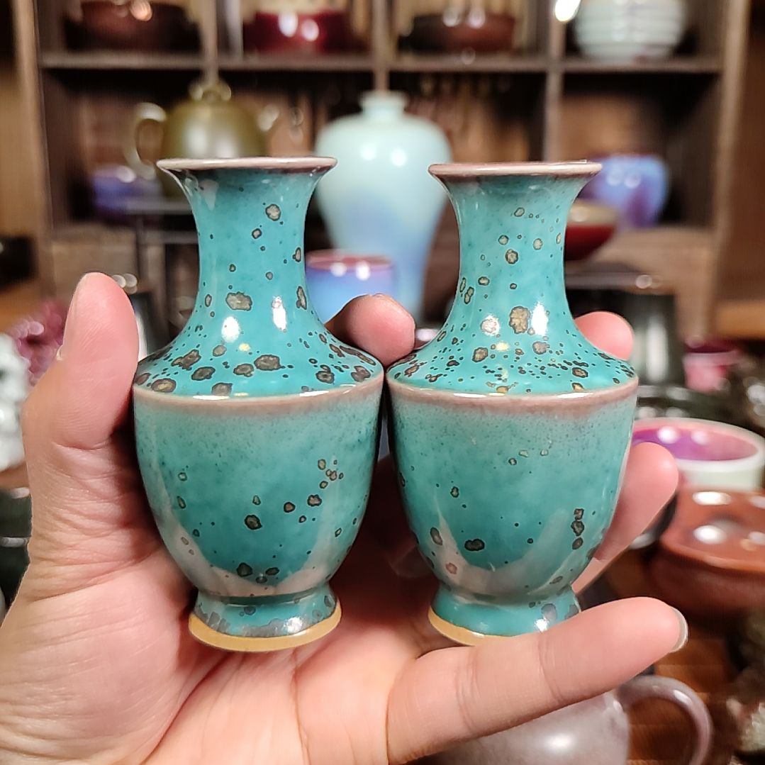 其他钧窑瓷器钧窑瓷器小瓶子