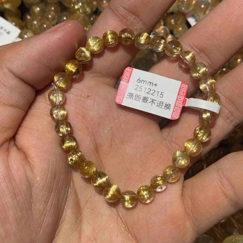 【闪购商品】水晶手链未镶嵌墨*玥天然水晶手链