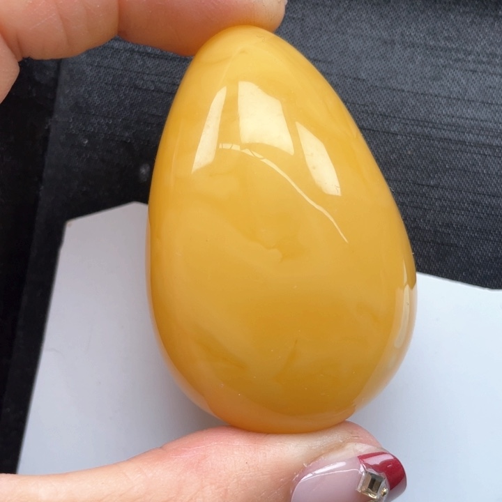 蜜蜡裸石未镶嵌蜜蜡吊坠