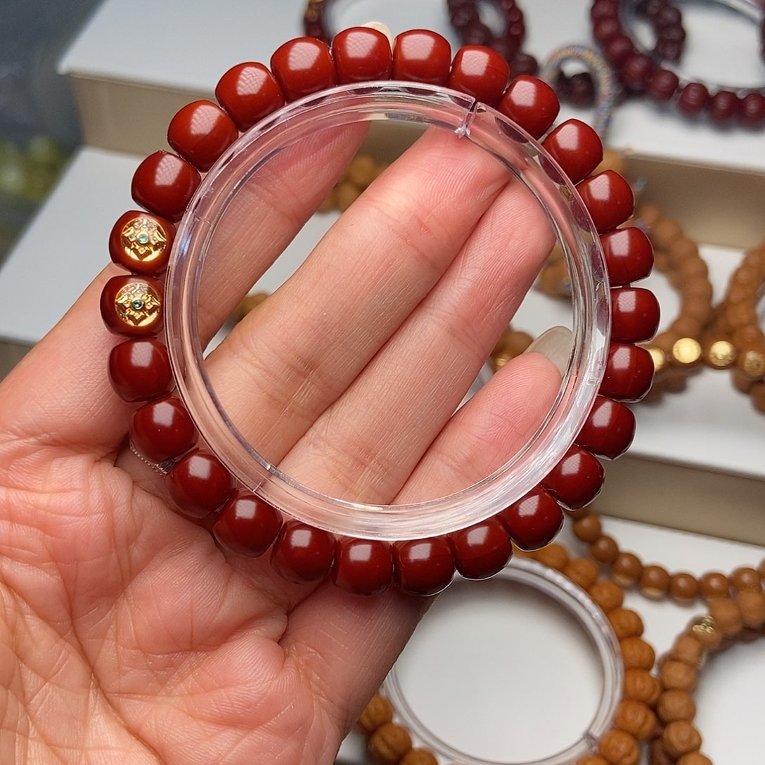 猴头核桃手串全品双标毕业直切老型桶尺寸08左右