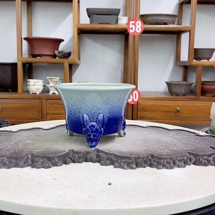 紫砂花盆瑕疵8.5-12.5。。。