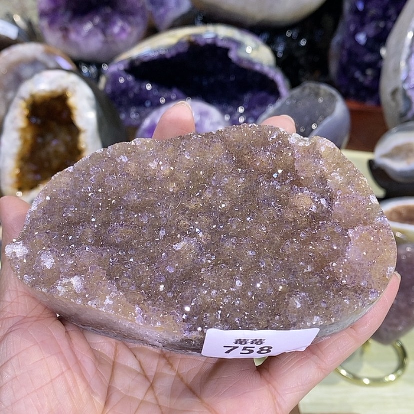 【闪购商品】未镶嵌珠宝半成品紫晶
