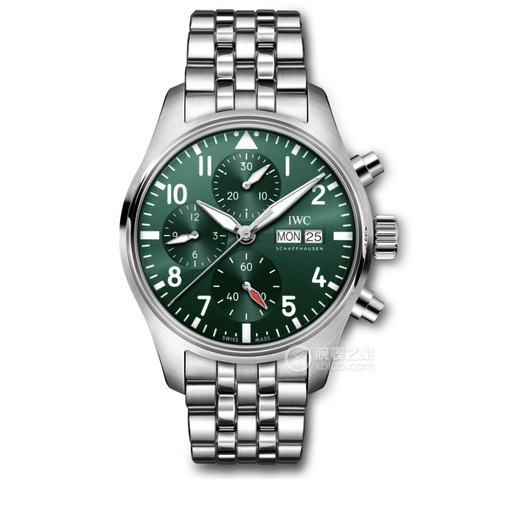 95新 IWC/万国 飞行员腕表 IW388104 精钢 41.0 22年全套