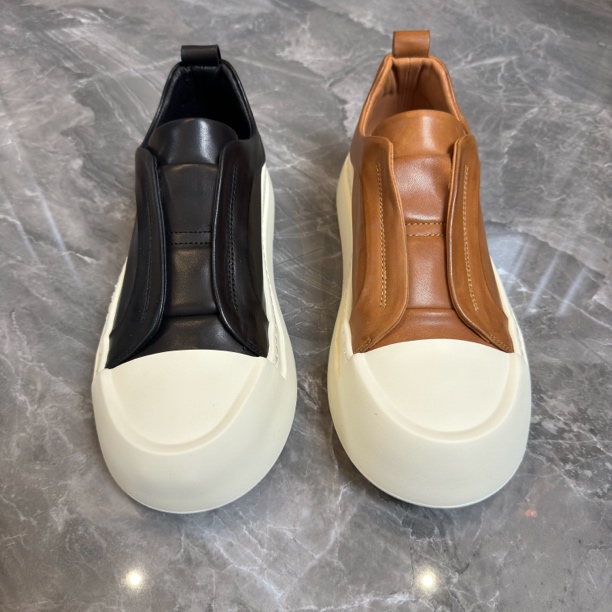 6198-38高端品质男鞋时尚百搭真皮春季厚底圆头