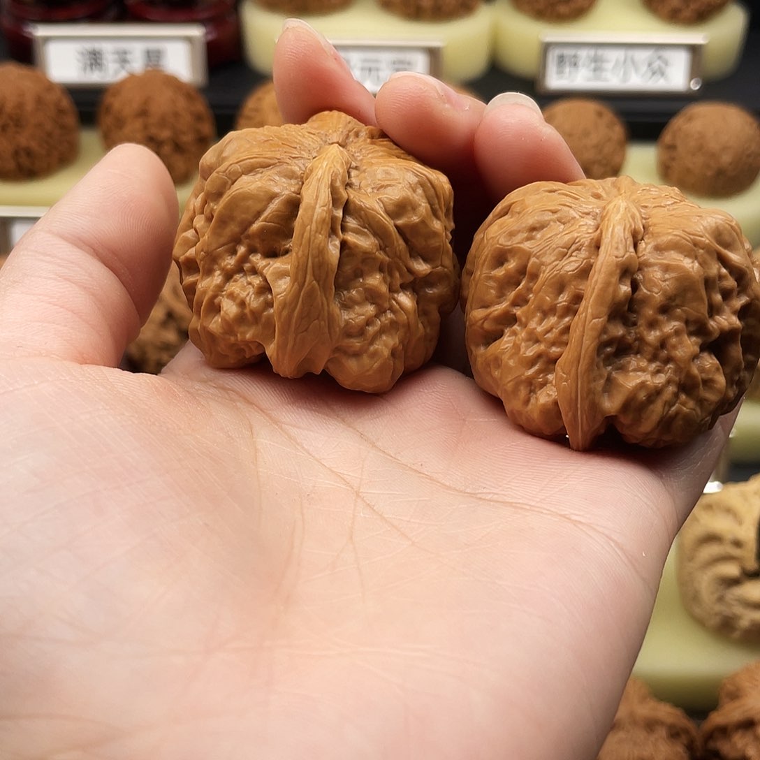 文玩核桃把件一帆风顺43尺612