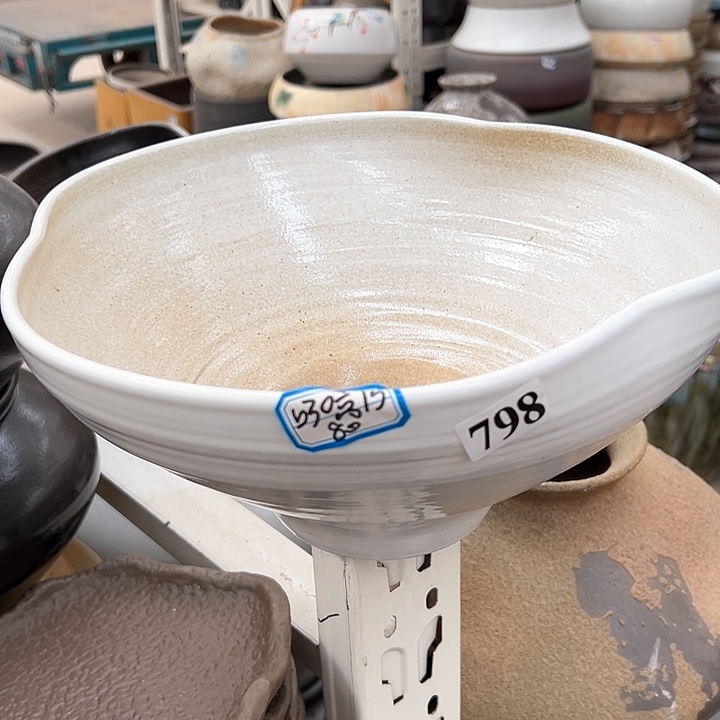 陶瓷景德镇精品花盆栽适合盆