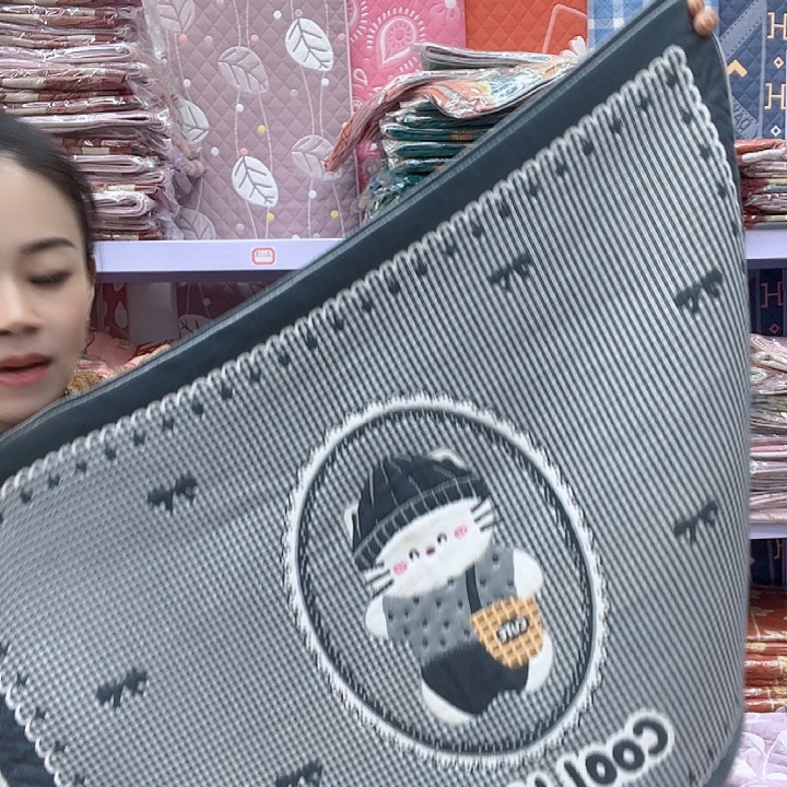 棉灰色小白猫纯棉