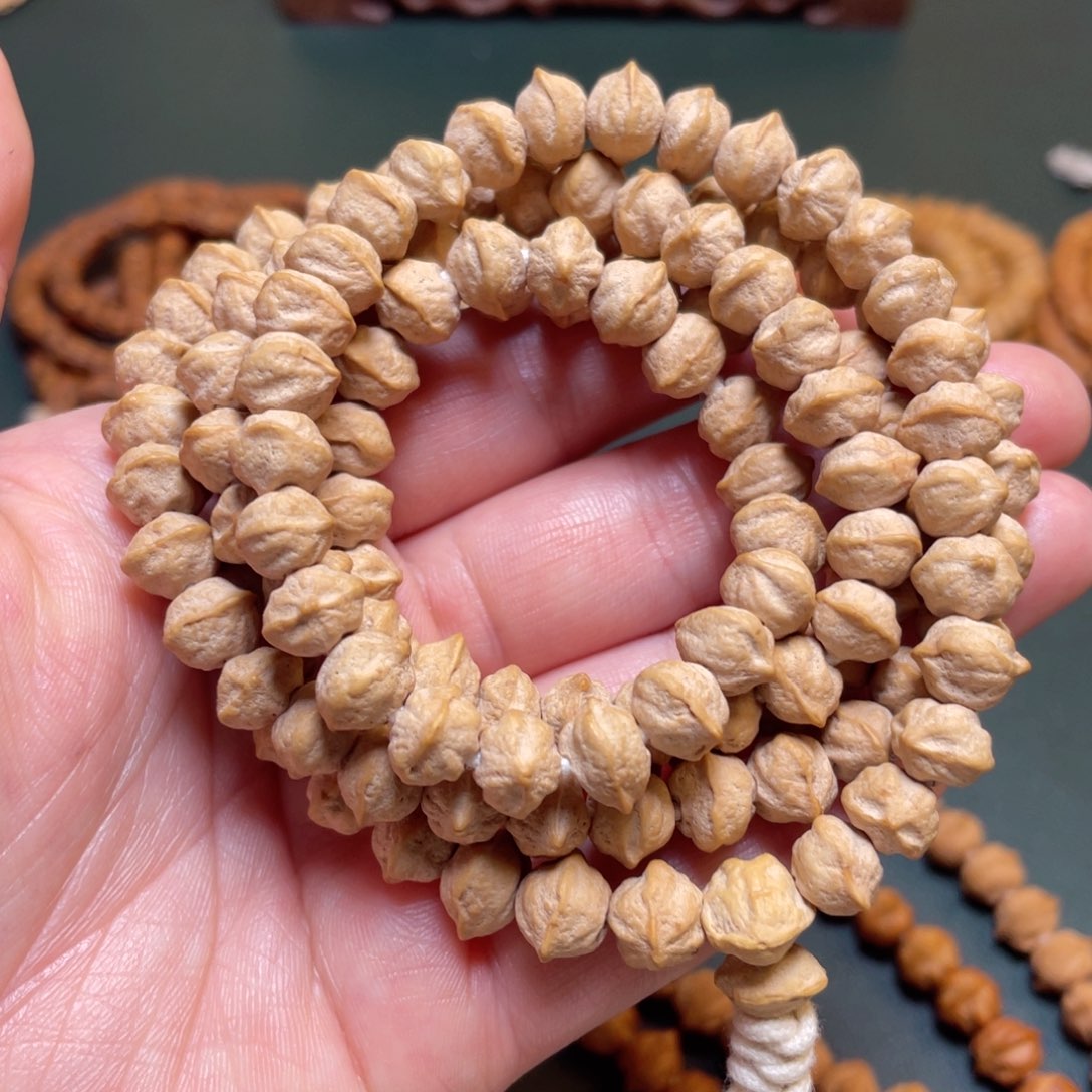 柏香籽/百香籽吊坠白牙横打长串