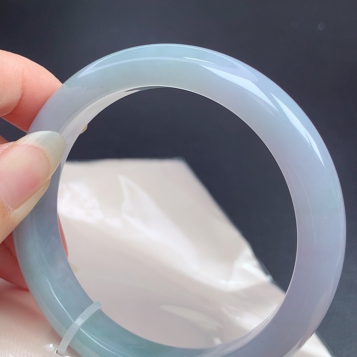 翡翠未镶嵌手镯60.8圈口