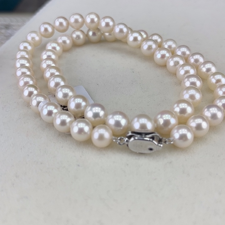 淡水珍珠银S925镶嵌颈饰8➕极光炫彩高品