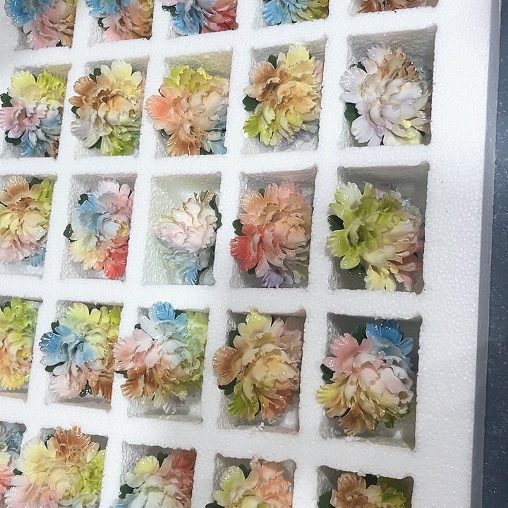 陶瓷花花摆件，花束