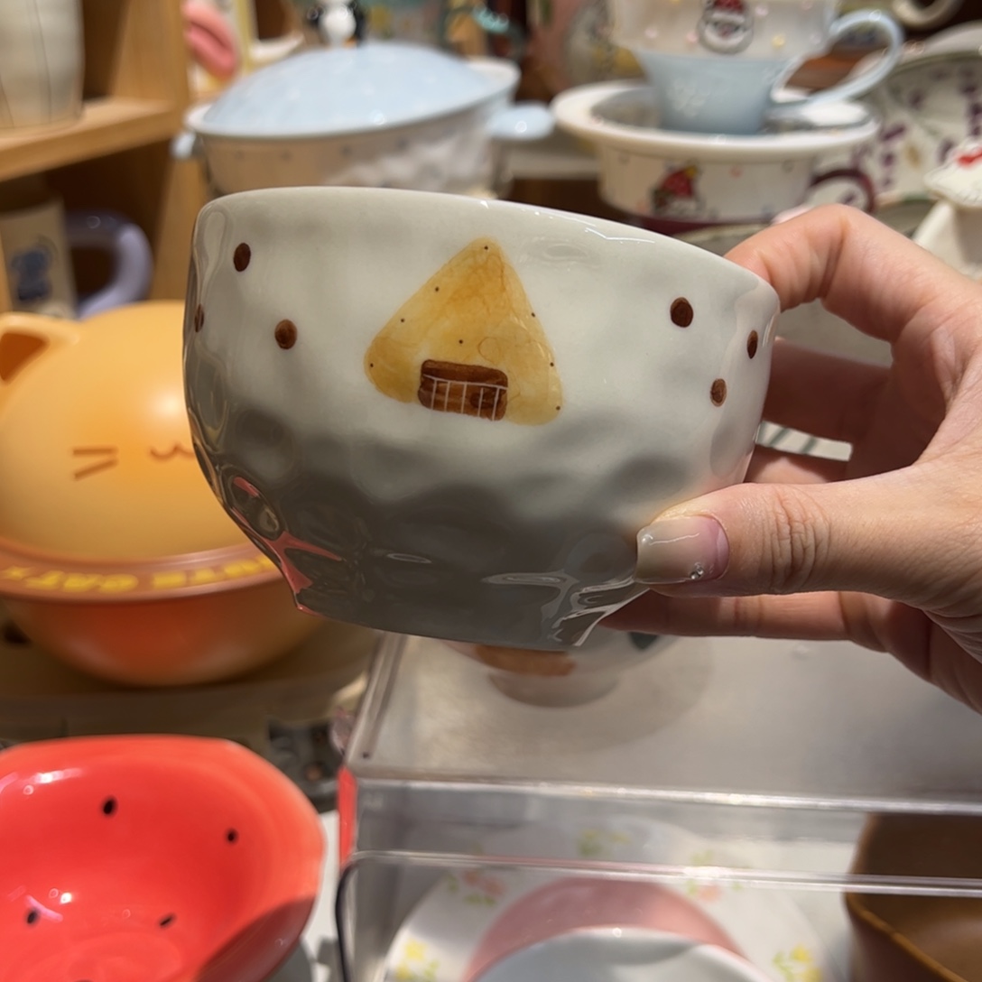 手作三角饭团米饭碗