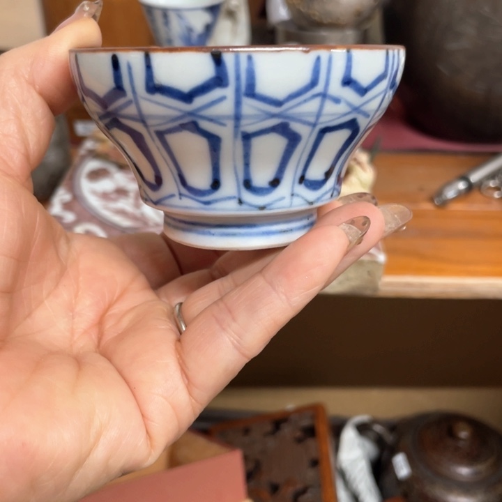 紫砂茶杯人生海海尽兴开怀