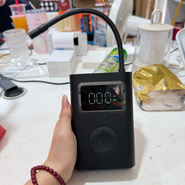 9新 Xiaomi/小米 小米充气宝2Pro汽车自行车轮胎打气泵裸包无配件