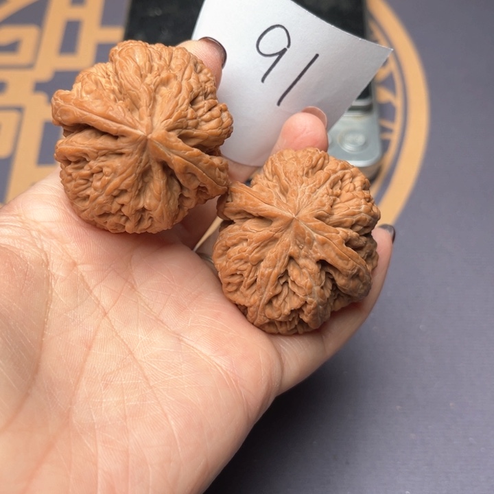 文玩核桃把件42大粗筋