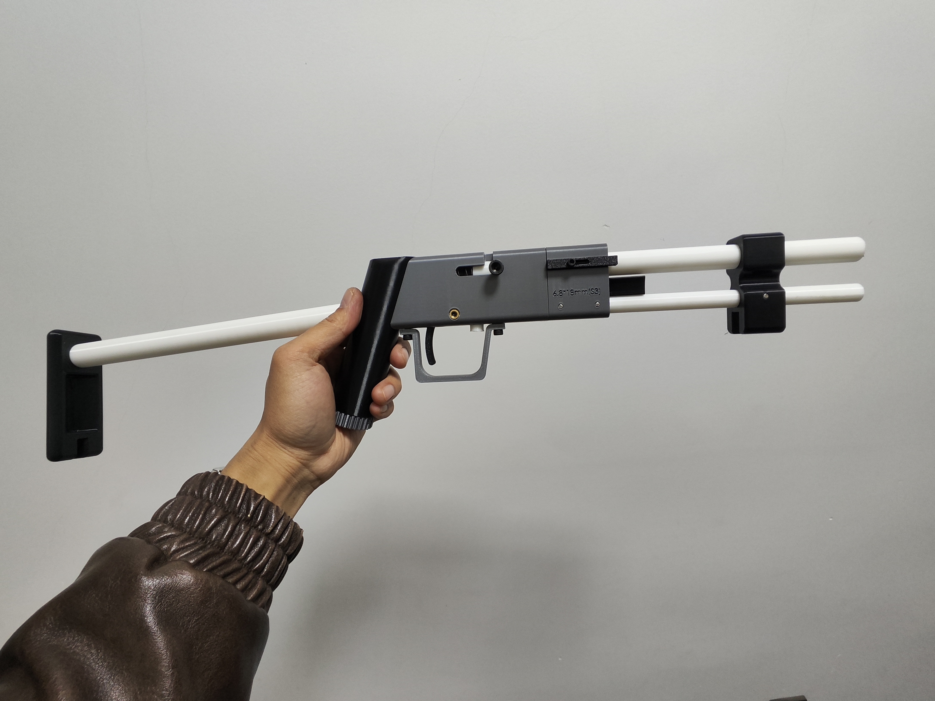 Pack Rifle鱼竿生存模型cosplay影视道具不可发射塑料安全模型