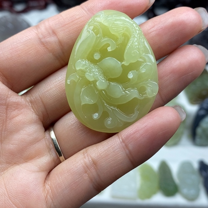 和田玉（糖玉）未镶嵌颈饰63