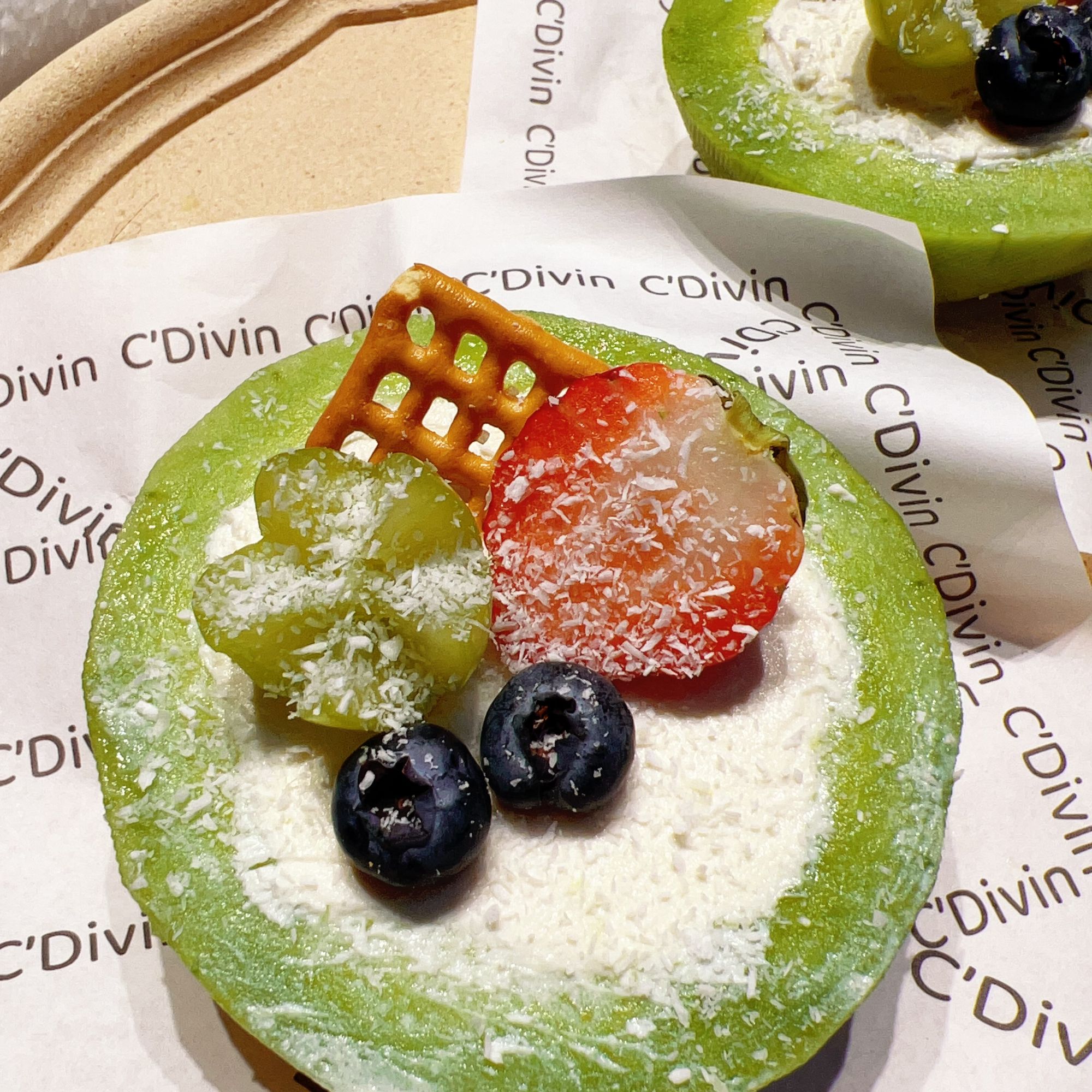 果切干噎酸奶【绿宝石】甜瓜干噎