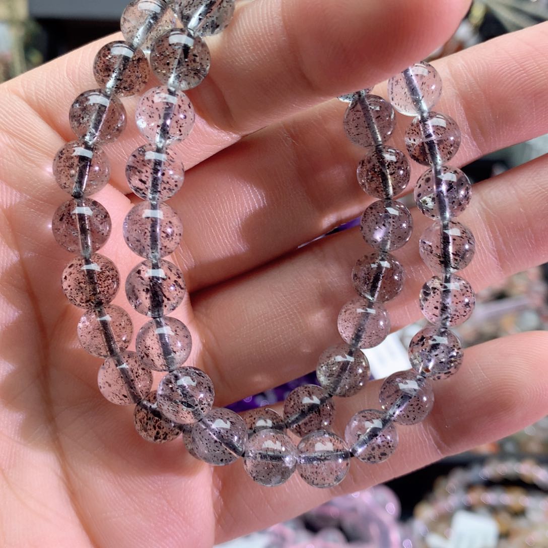 水晶手链未镶嵌黑草莓8