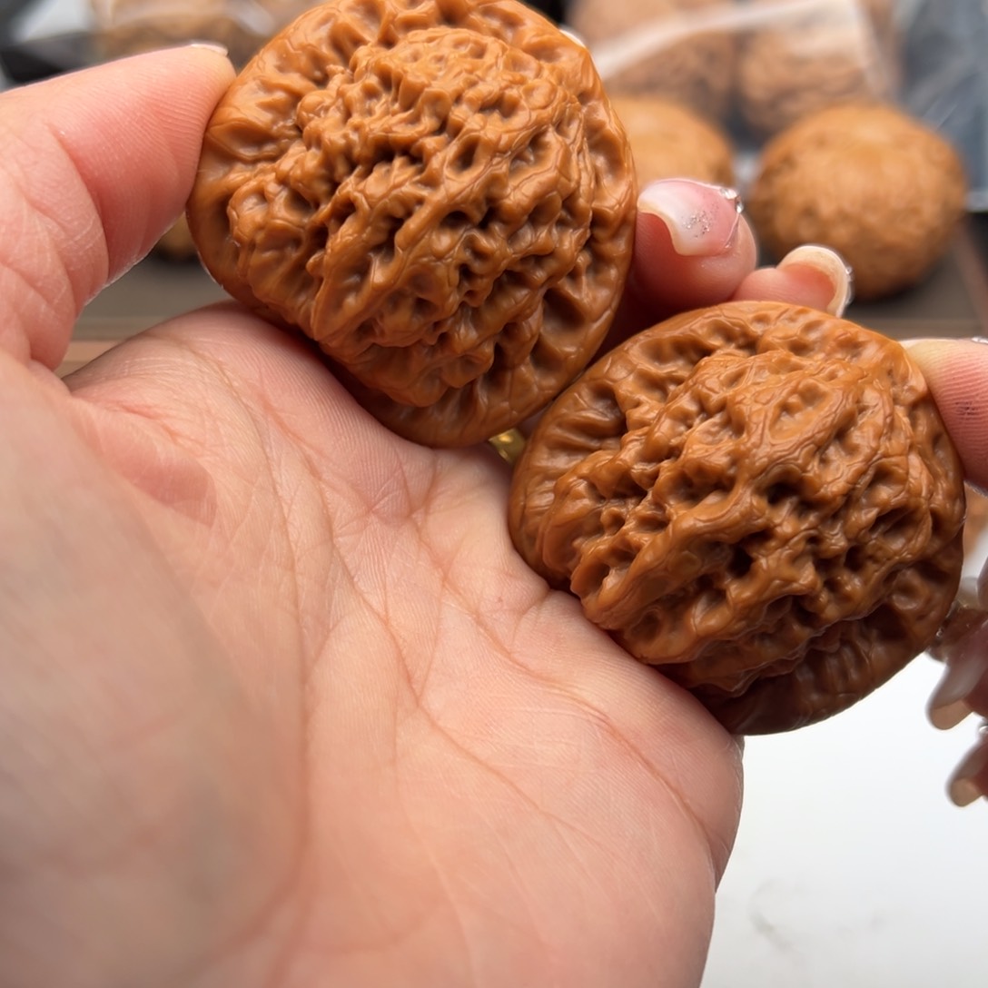 文玩核桃把件金公子44