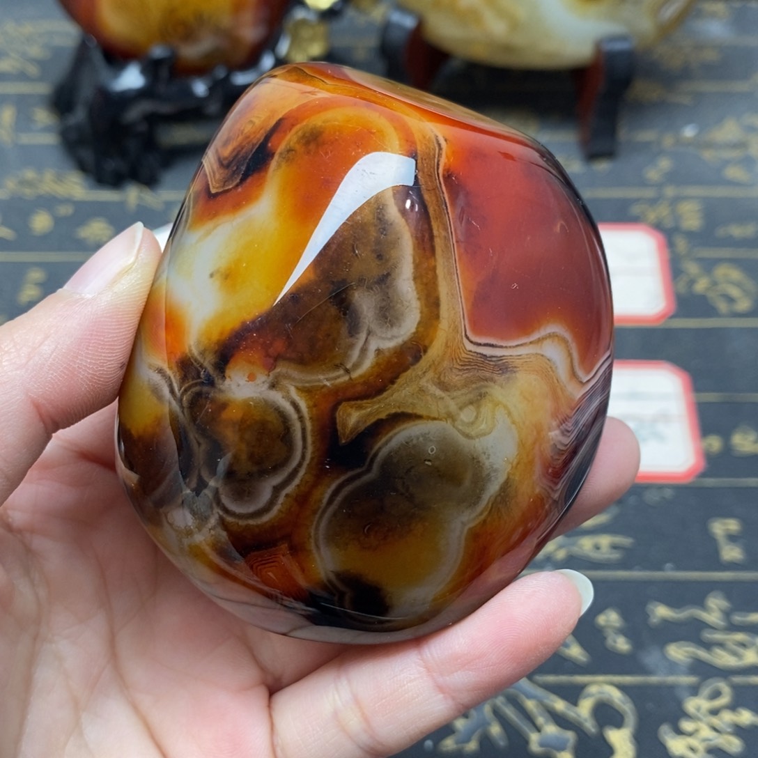 玛瑙/玉髓玛瑙未镶嵌老*