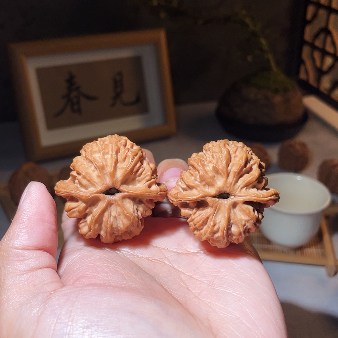 核桃手串/手链李*42梨木台全品