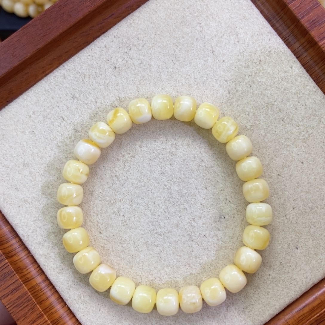 蜜蜡珠宝奇石未镶嵌8.5mm