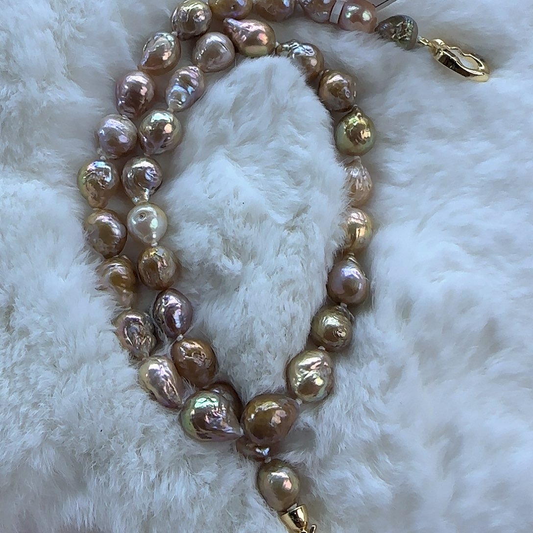 未镶嵌项链定制654淡水珍珠