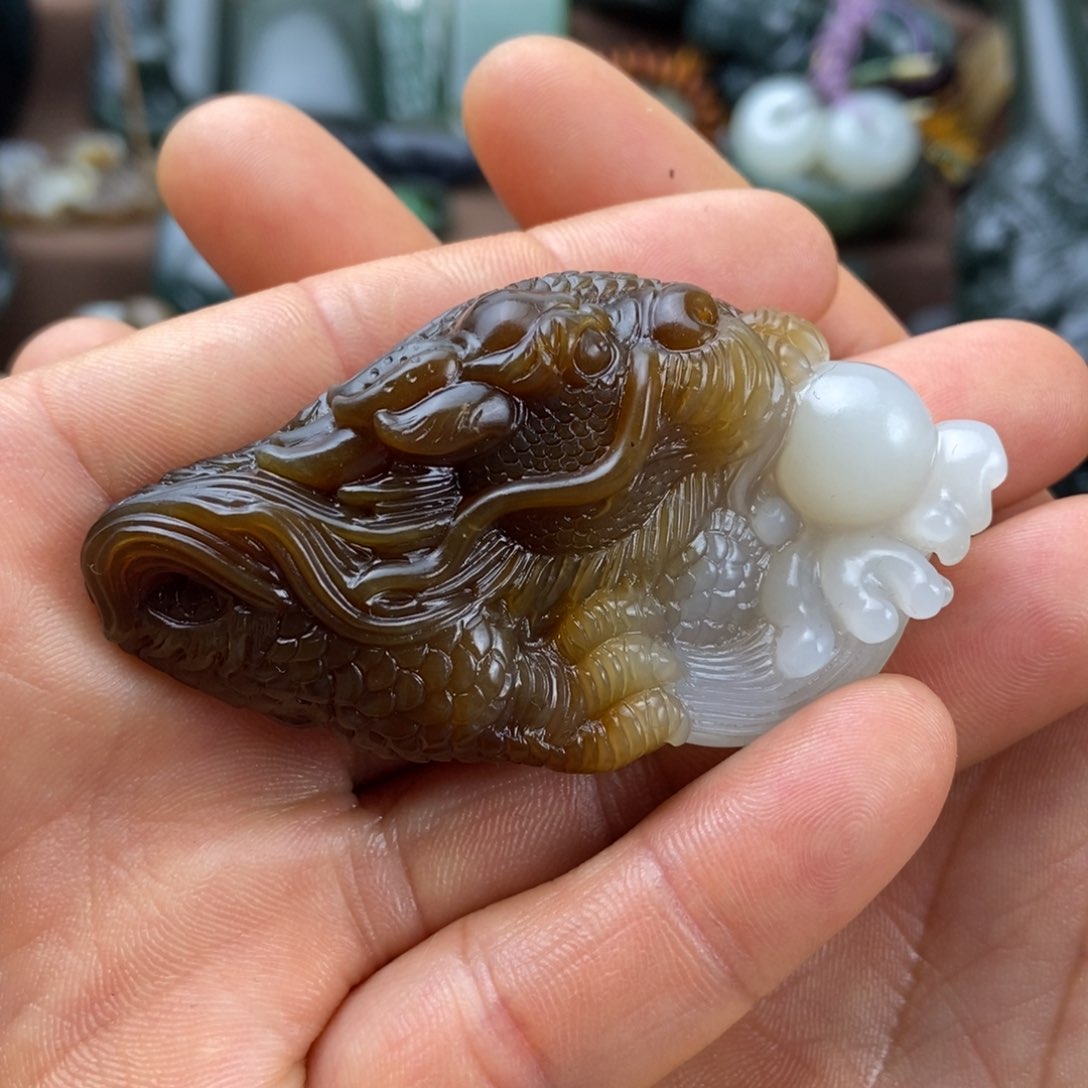 和田玉挂件未镶嵌