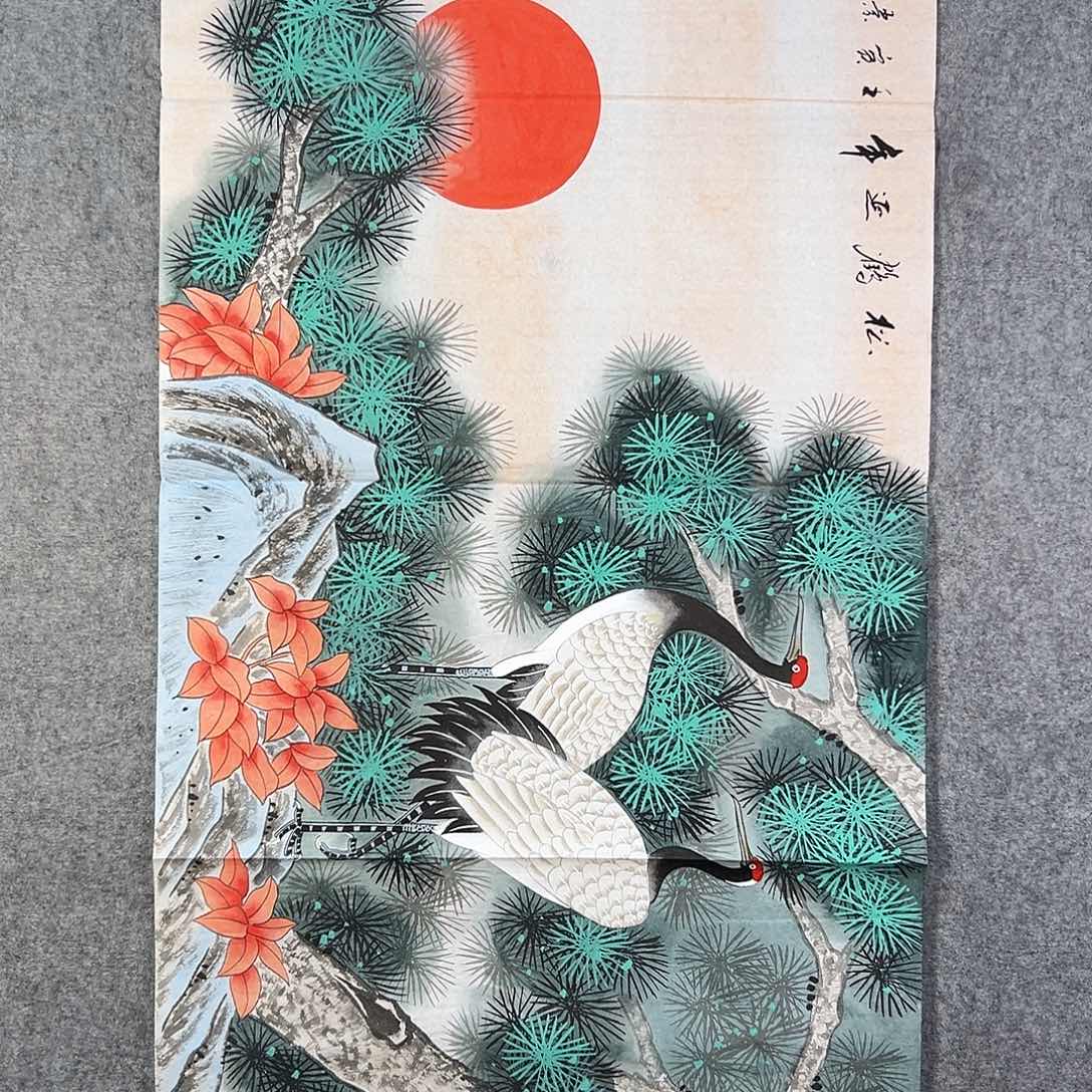 国画735 牡丹之歌传情动人