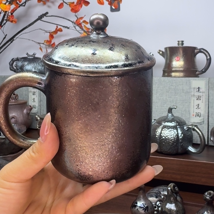 壶云南建水柴烧办公杯