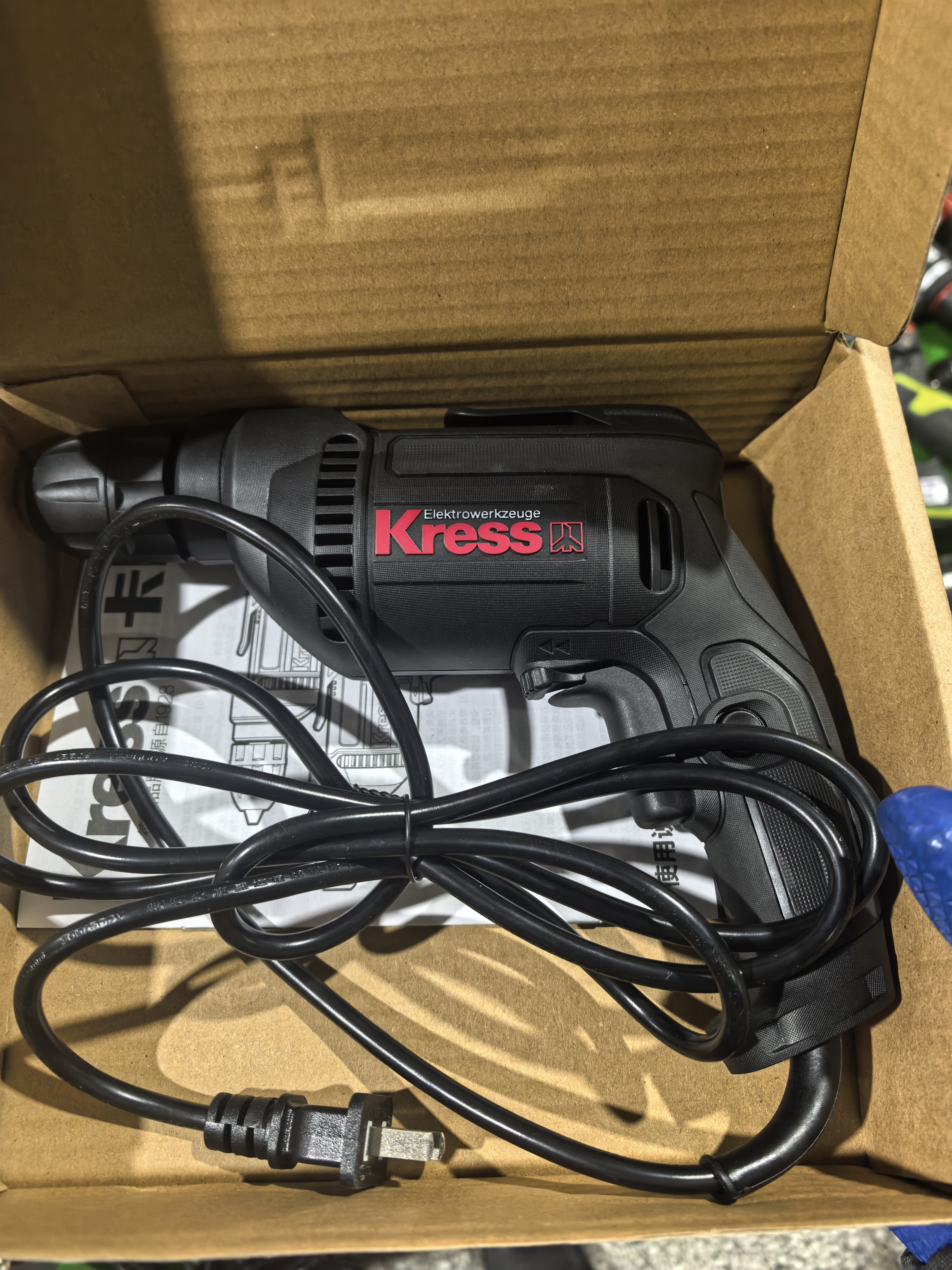 卡胜电钻KU110K家用插电电转大功率手电钻手钻起子电动螺丝刀