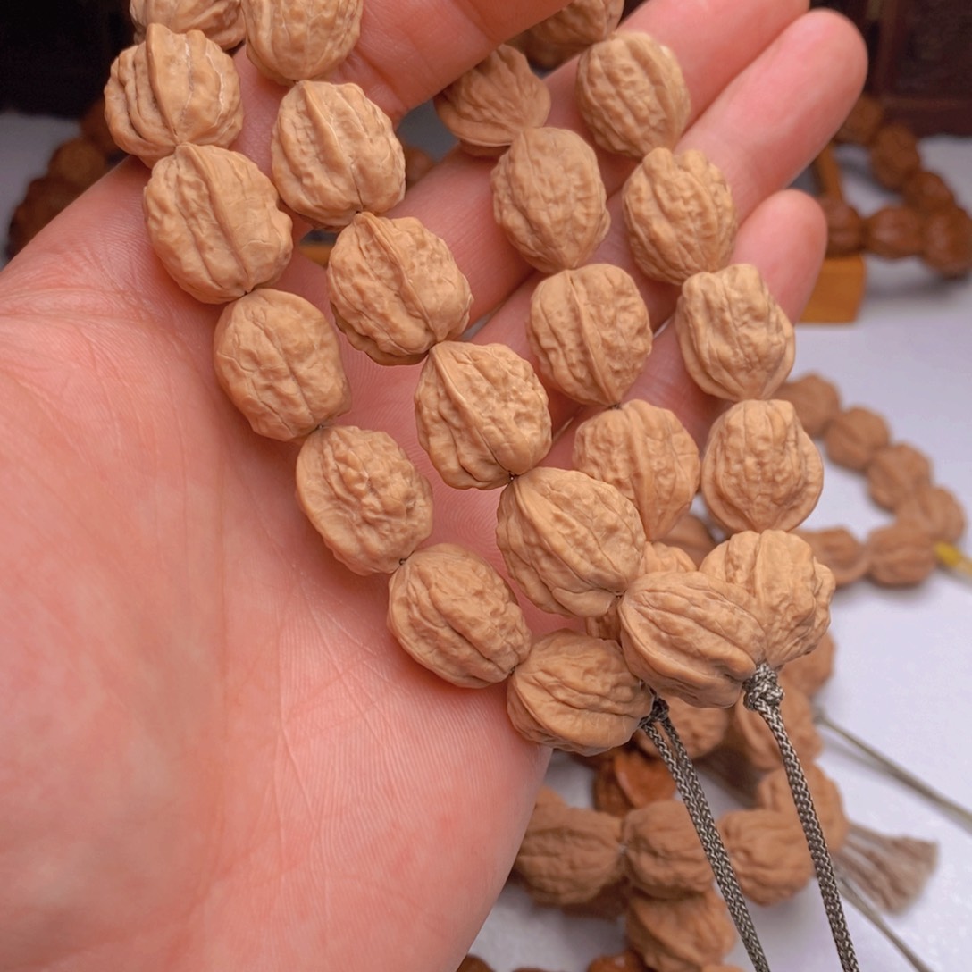 桃核手串蛤蟆头尺寸15
