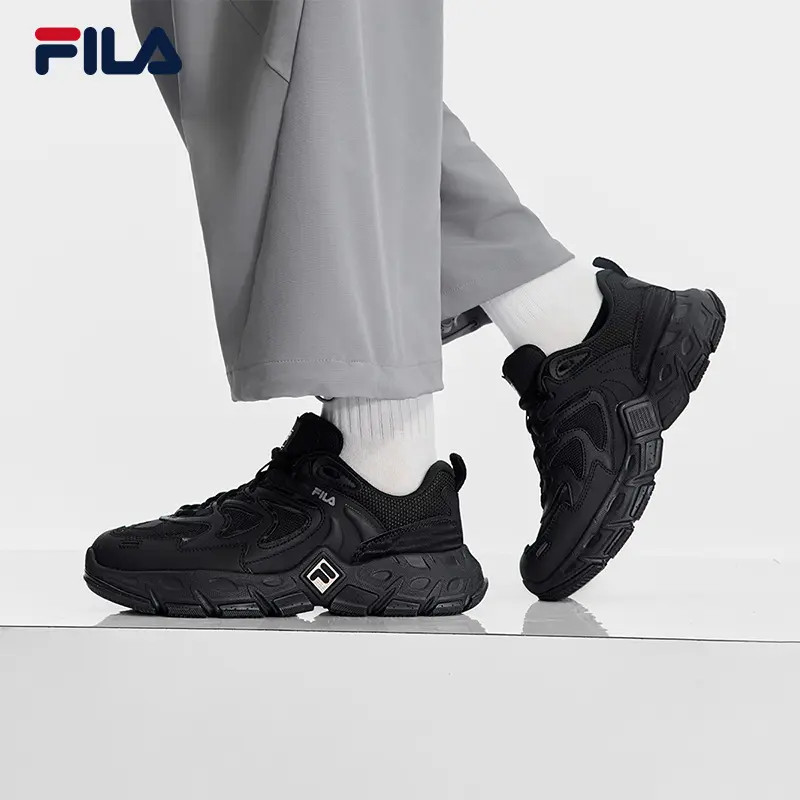 【掠夺者3】斐乐复古跑鞋女鞋2025冬新款运动厚底休闲鞋F12W542143F